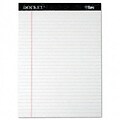 Tops® Docket® Legal Pads; 8-1/2x11-3/4, Legal Ruling, White, 50 Sheets/Pad
