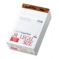 Tops® The Legal Pad™; 5x8, Jr. Legal Ruling, White, 50 Sheets/Pad, 12/Pk