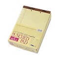 Tops® The Legal Pad™; 8-1/2x11-3/4, Legal Ruling, Canary, 2-Hole Punched, 12/Pk