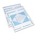 Bleed-Blocker Easel Pad, Unruled, 27 x 34, White, Two 40-Sheet Pads/pack