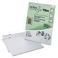 NotesPlus Easel Pad, Unruled, 25 x 30, White, Two 30-Sheet Pads/pack