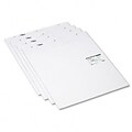 NotesPlus Easel Pad, Unruled, 25 x 30, White, Four 30-Sheet Pads/pack