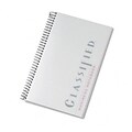 Tops® Classified™ Colors Business Notebook 5-1/2x8-1/2; Legal/Narrow Ruling, White, 100 Sheets/Pad