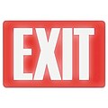 US Stamp & Signs® Fire Extinguisher Office Signs; 8x12, Glow-in-the-Dark,  Exit