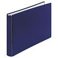 Acco® Wilson Jones® 11x17 Ledger Mediumweight Casebound DublLock® 1 Round Ring Binder; Blue