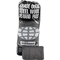 Global Material Steel Wool Hand Pad; Coarse, #3, 12 sleeves per case