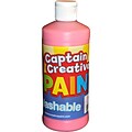 Captain Creative Washable Paint™, Pink, 16 oz.