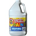 Captain Creative Washable Paint™, White, Gallon