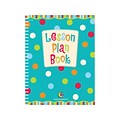 Dots on Turquoise Lesson Plan Book, 8-1/2 x 11