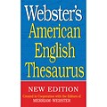 Websters American English Thesaurus, New Edition, Paperback (9781596951150)