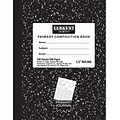 Sargent Art® Composition Notebook, 9.75 x 7.5, Wide Ruled, 100 Sheets, Black and White, Each (SAR231535)