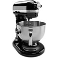 Professional 600 Series 6 Qt. Bowl-Lift Stand Mixer with Pouring Shield - Onyx Black