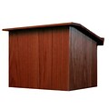 Amplivox® Lectern, Non-Sound, Folding, Mahogany