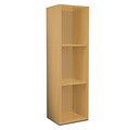 Way Basics zBoard Paperboard Triple Cube Plus Bookcase; Natural