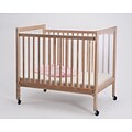 Whitney Brothers Infant Clear View Crib, Natural