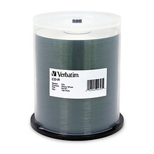 Verbatim® 700MB CD-R; Spindle, 100/Pack