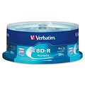 Verbatim® 97457 25GB Blu-ray Recordable Disc; Spindle, 25/Pack