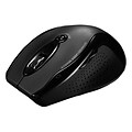 Adesso IMOUSE G25 RF Wireless Laser Sensor Mouse, Black