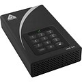 Apricorn Aegis Padlock 1TB USB 3.0 3.5 External Hard Drive