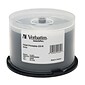 Verbatim® DataLifePlus 700MB Silver Inkjet Printable CD-R; Spindle, 50/Pack