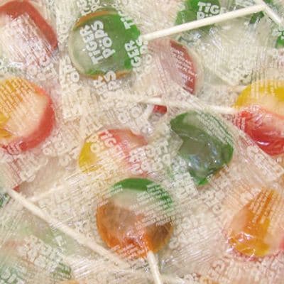Tiger Pops Assorted Lollipops, 200/Pack (209-12222)