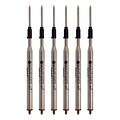 Monteverde® Medium Ballpoint Refill For Lamy Ballpoint Pens, 6/Pack, Brown
