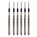 Monteverde® Medium Ballpoint Refill For Lamy Ballpoint Pens, 6/Pack, Purple