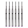 Monteverde® Medium Ballpoint Refill For Montblanc Ballpoint Pens, 6/Pack, Purple