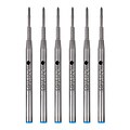 Monteverde® Medium Ballpoint Refill For Montblanc Ballpoint Pens, 6/Pack, Turquoise