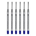 Monteverde® Superbroad Ballpoint Refill For Parker Ballpoint Pens, 6/Pack, Blue