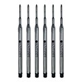 Monteverde® Medium Ballpoint Refill For Sheaffer Ballpoint Pens, 6/Pack, Blue/Black