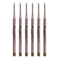 Monteverde® Medium Ballpoint Refill For Sheaffer Ballpoint Pens, 6/Pack, Brown