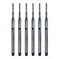 Monteverde® Fine Gel Ballpoint Refill For Sheaffer Gel Ballpoint Pens, 6/Pack, Black
