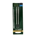 Monteverde Ballpoint Pen Refill, Medium Point, Black Ink, 2 Pack (T132BK)