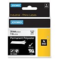 Dymo® 1734523 White Permanent Poly Label Tape