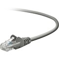 Belkin® A3L791 Cat5E 10 RJ45 M/M Patch Snagless Cable; Gray