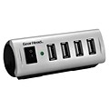 Gear Head™ UH5500ESP USB 2.0 Hub With Energy Saving Switch; 4-Ports