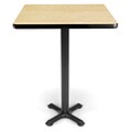 OFM X-Series 30 Cafe Height Table, Oak
