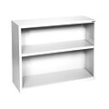 Sandusky® Elite 30H x 34 1/2W x 13D Steel Fully Adjustable Bookcase, Standard White