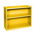 Sandusky® Elite 30H x 36W x 18D Steel Fully Adjustable Bookcase, Yellow