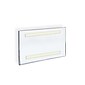 Azar Displays Self Adhesive Clear Acrylic Wall Sign Holder Frame 10" W x 8" H Landscape/Horizontal, 10-Pack (122026)