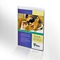 Azar® 12" x 9" Vertical Wall Mount Acrylic Sign Holder, Clear, 10/Pack