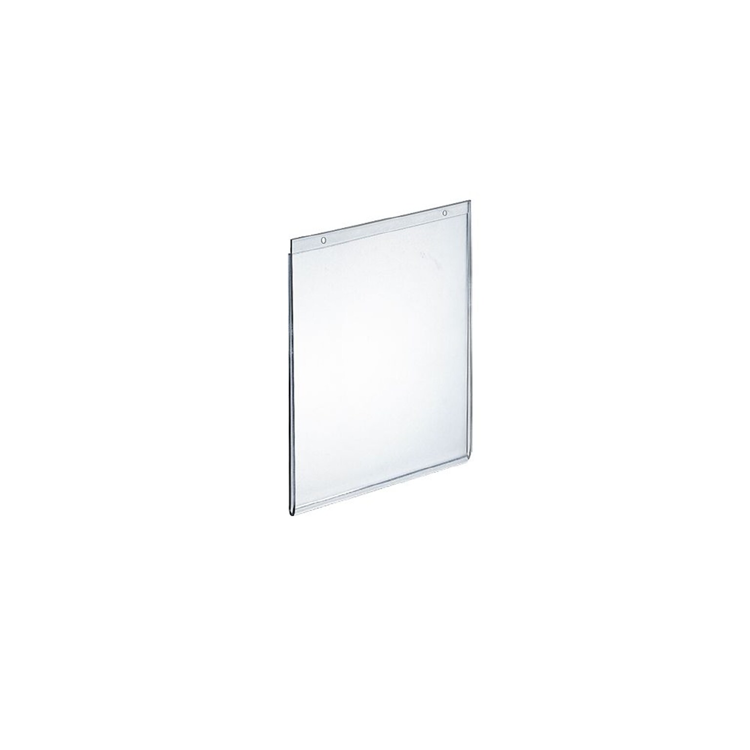 Azar® 7 x 5 1/2 Vertical Wall Mount Acrylic Sign Holder, Clear, 10/Pack