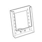 Azar Displays Modular Bifold Brochure Holder. Inside Dimension: 6.125"W, 10-Pack (252301)