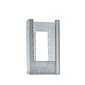Azar Displays Trifold Wall Mount. Inside Dimension: 4.1875"W, 10-Pack (252328)