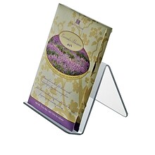 Azar Displays 5W x 5D x 4.125H Easel Display. Front Lip: 1.25H, 10-Pack (515420)