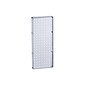 Azar® 20"(H) x 8"(W) Pegboard 1-Sided Wall Panel, Translucent Clear, 2/Pack (770820-CLR-2PK)