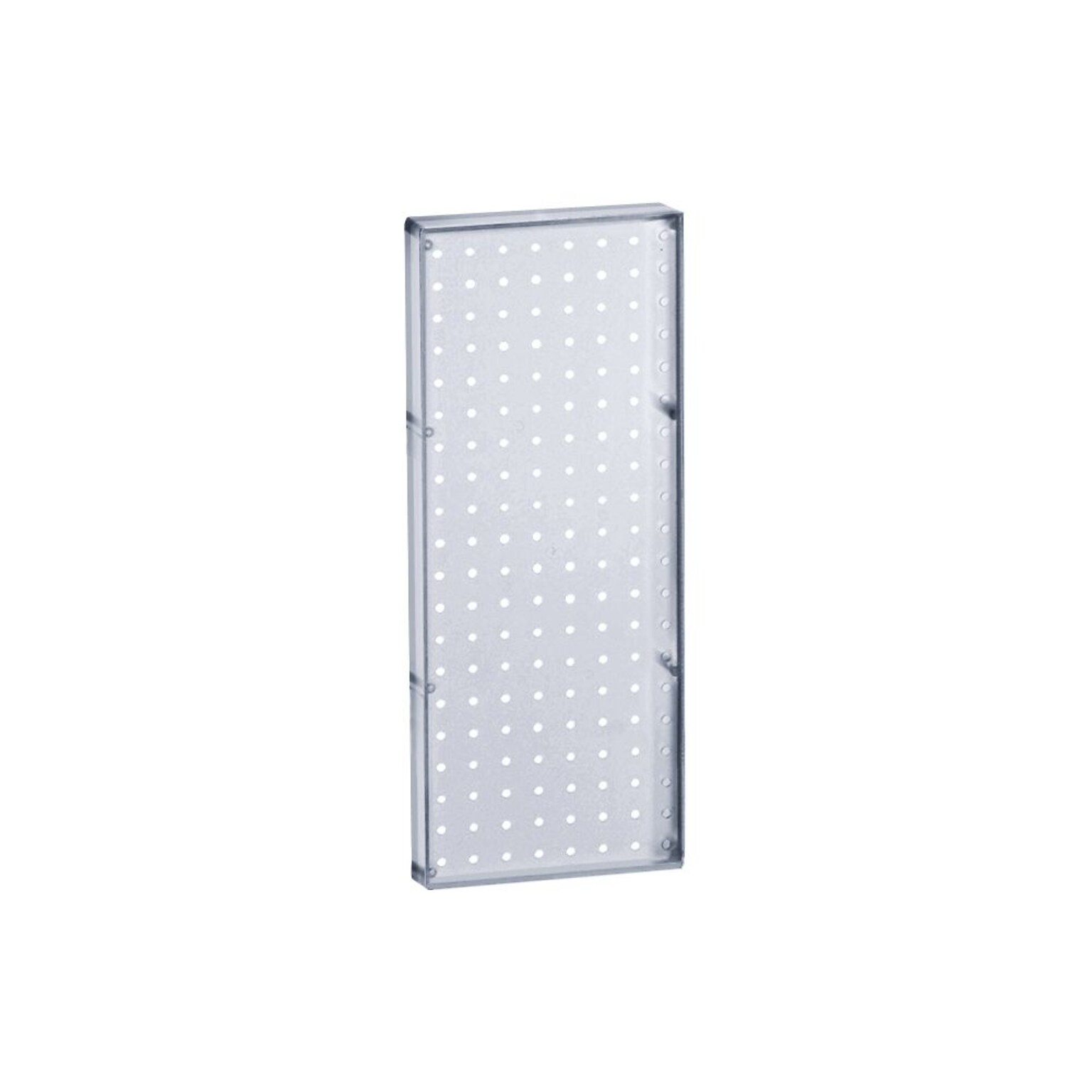 Azar® 20(H) x 8(W) Pegboard 1-Sided Wall Panel, Translucent Clear, 2/Pack (770820-CLR-2PK)