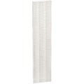 Azar® 60(H) x 13 1/2(W) Pegboard 1-Sided Wall Panel, Solid White, 2/Pack