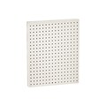 Azar® 20(H) x 16(W) Pegboard 1-Sided Wall Panel, Solid White, 2/Pack